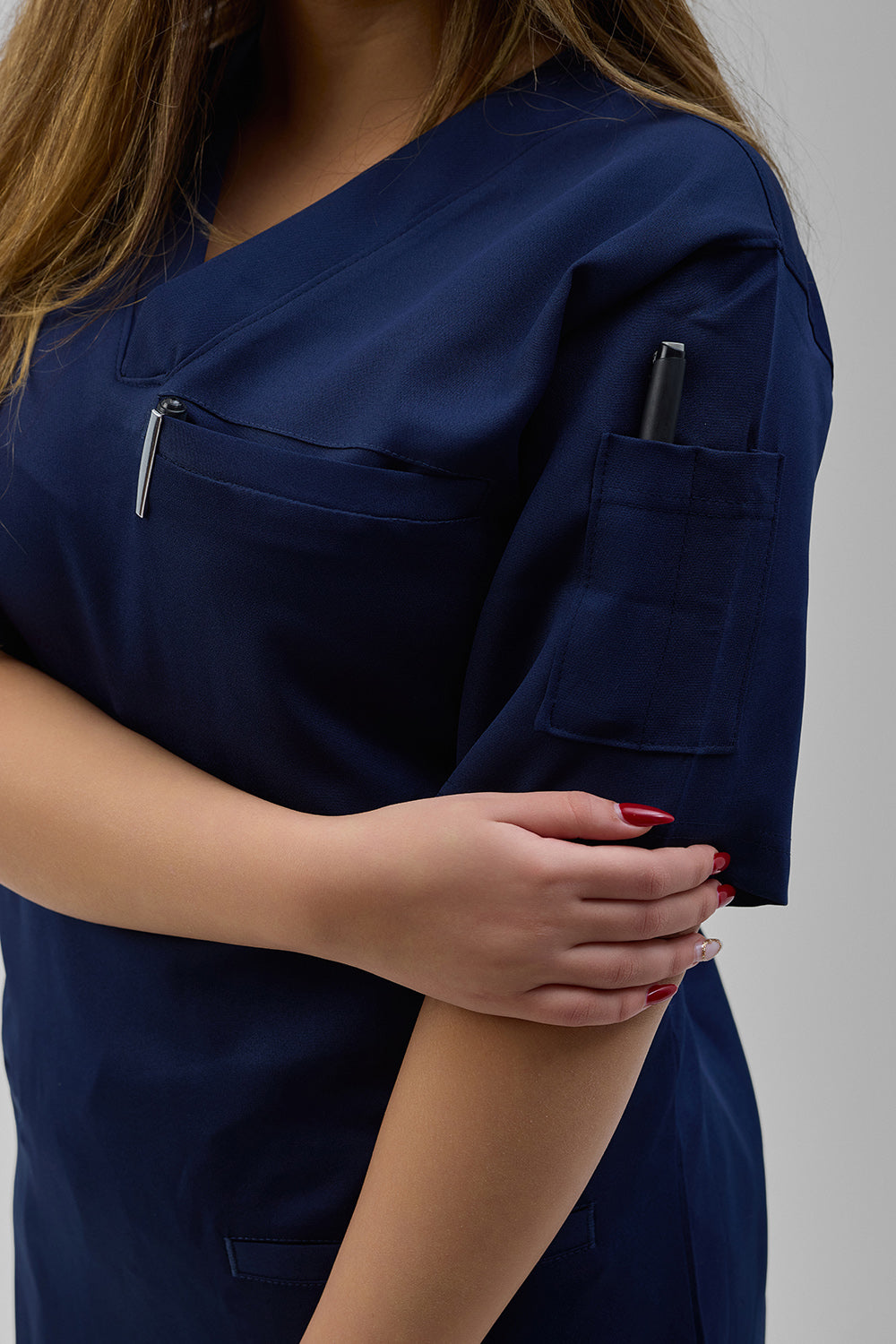 Navy blue scrub