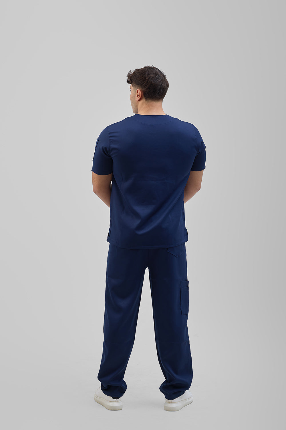Navy blue scrub