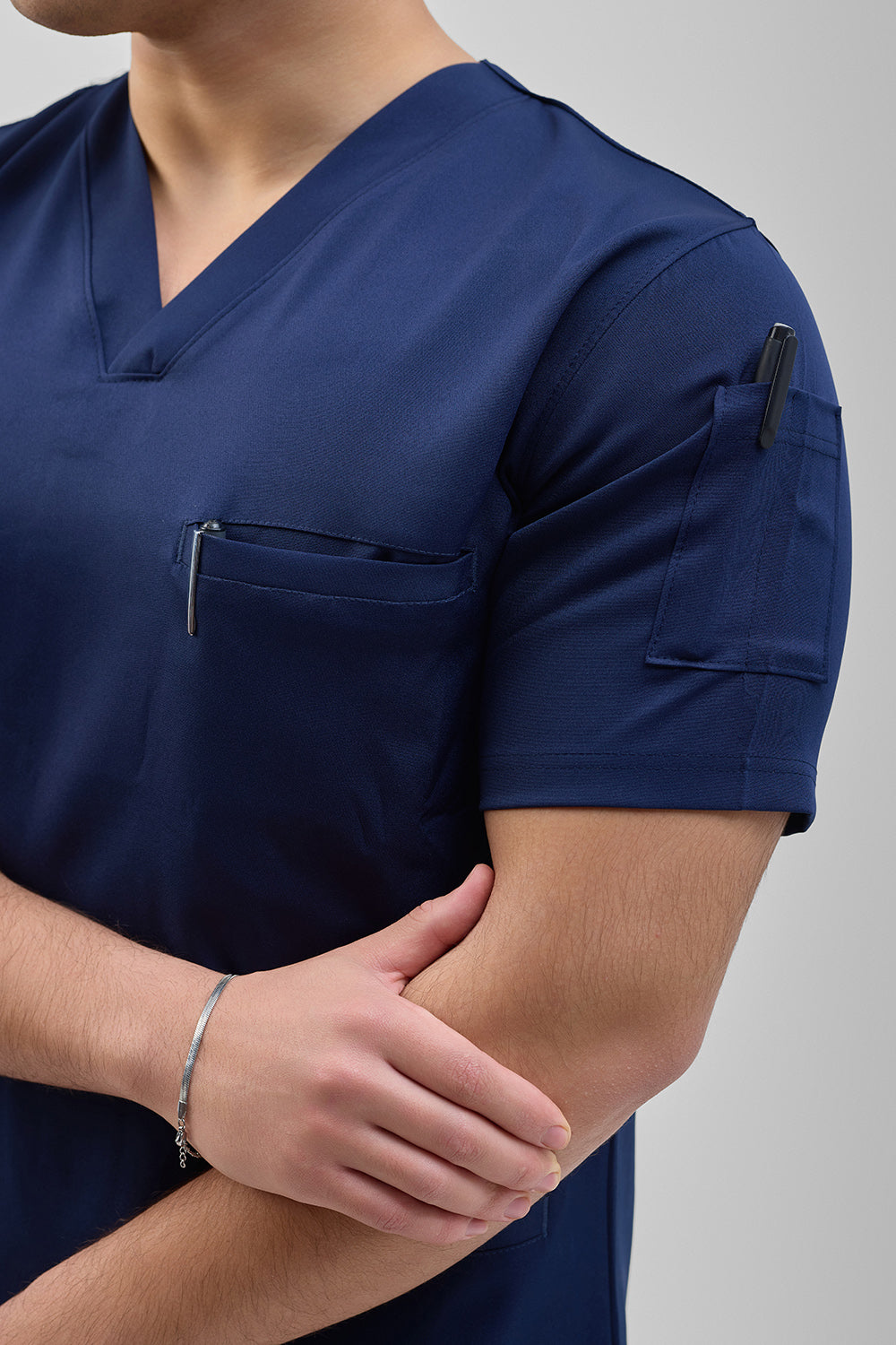 Navy blue scrub