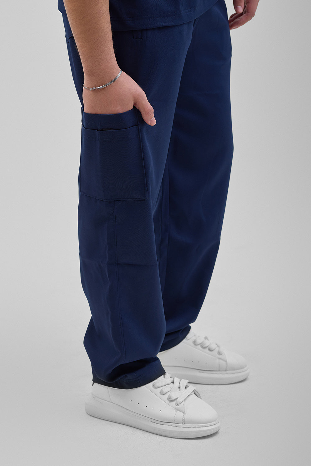 Navy blue scrub