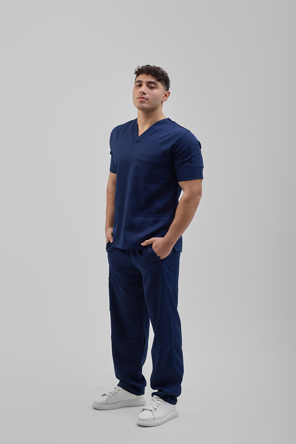 Navy blue scrub